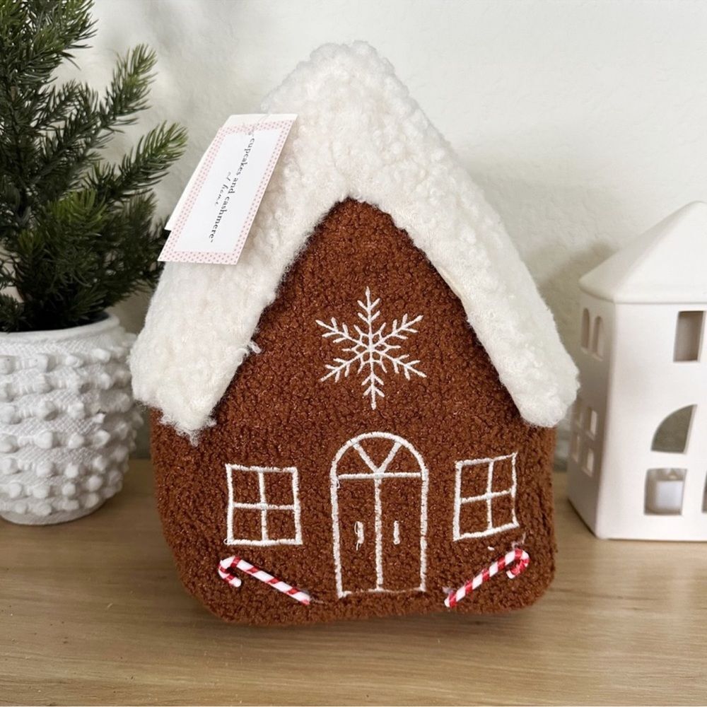 Cupcakes and Cashmere Peppermint Gingerbread
Teddy Sherpa Pillow TIKTOK NWT